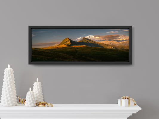 Admirable Mont -Blanc - Tirage Fine Art Photography (Panoramique) 90x30cm
