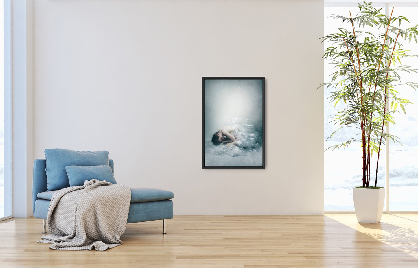 Plastic Dress 3D (Multiple Raised Dibonds + American Metal Box)