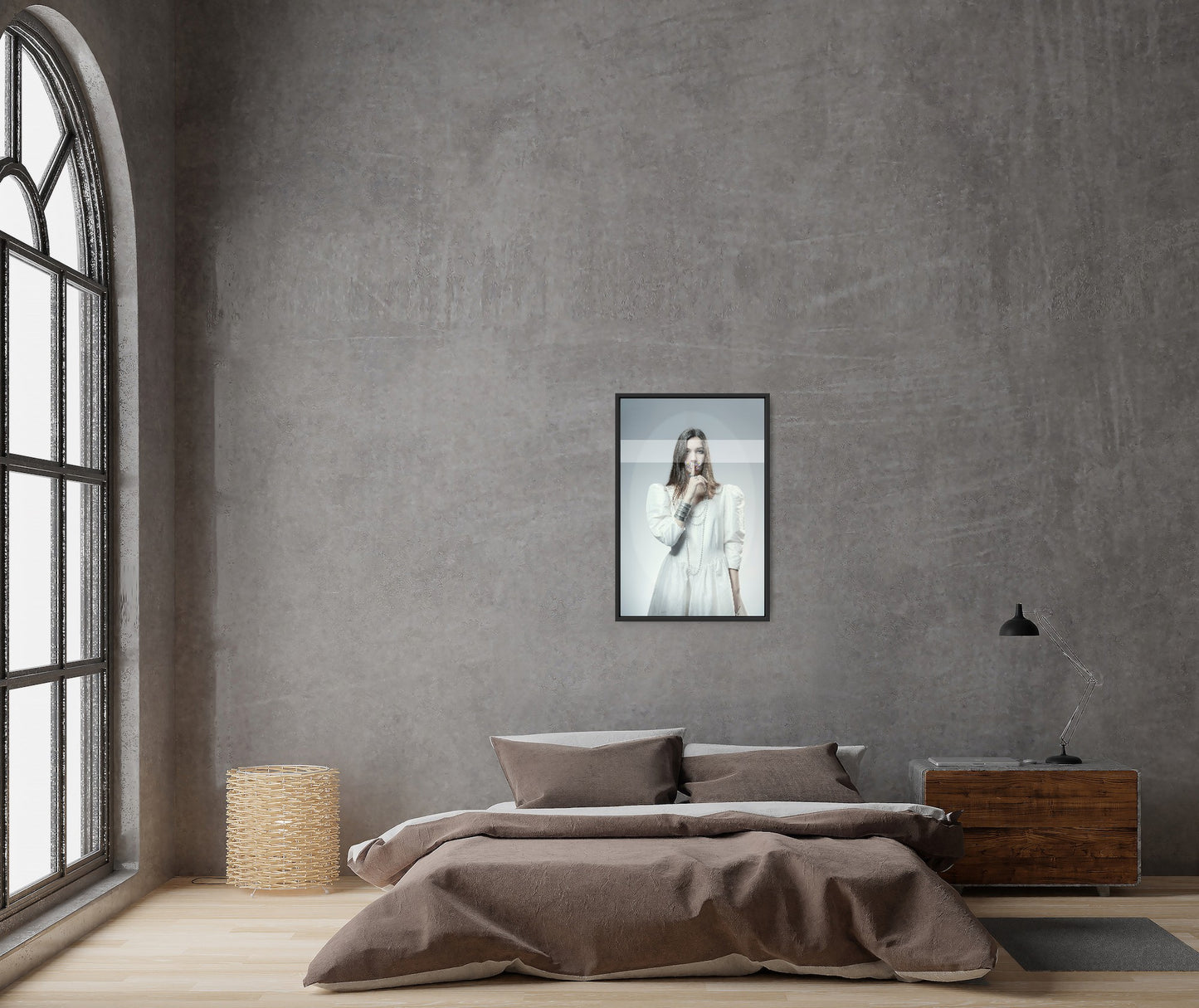 Flowers II - Tirage Fine-Art sur Dibond + Caisse américaine