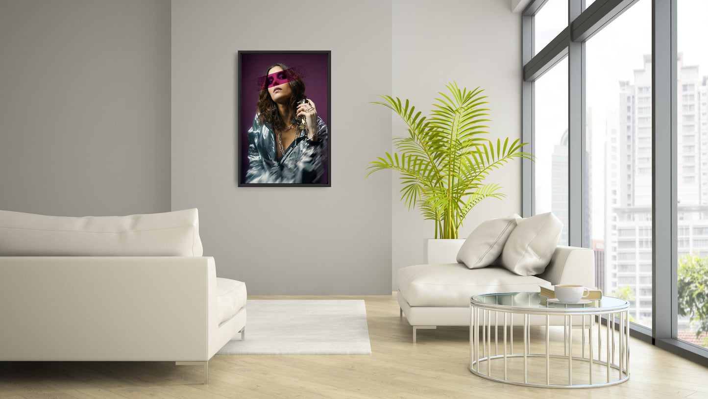 The Crown of Silence VII - Photographic Print on Dibond + American Box