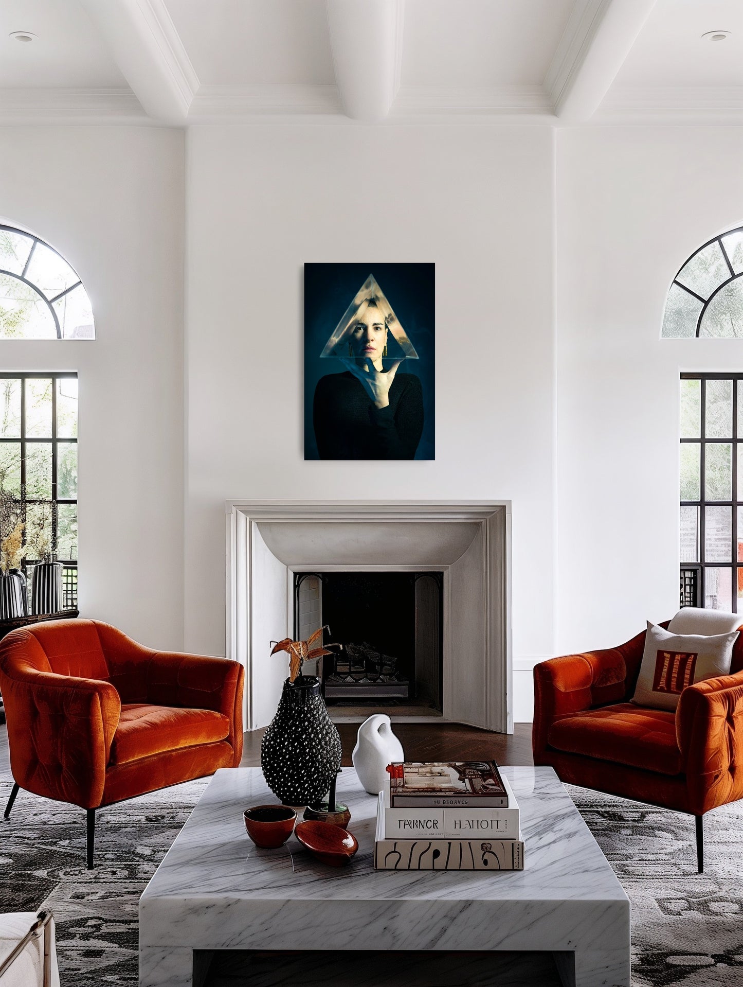 The Crown of Silence VII - Photographic Print on Dibond + American Box