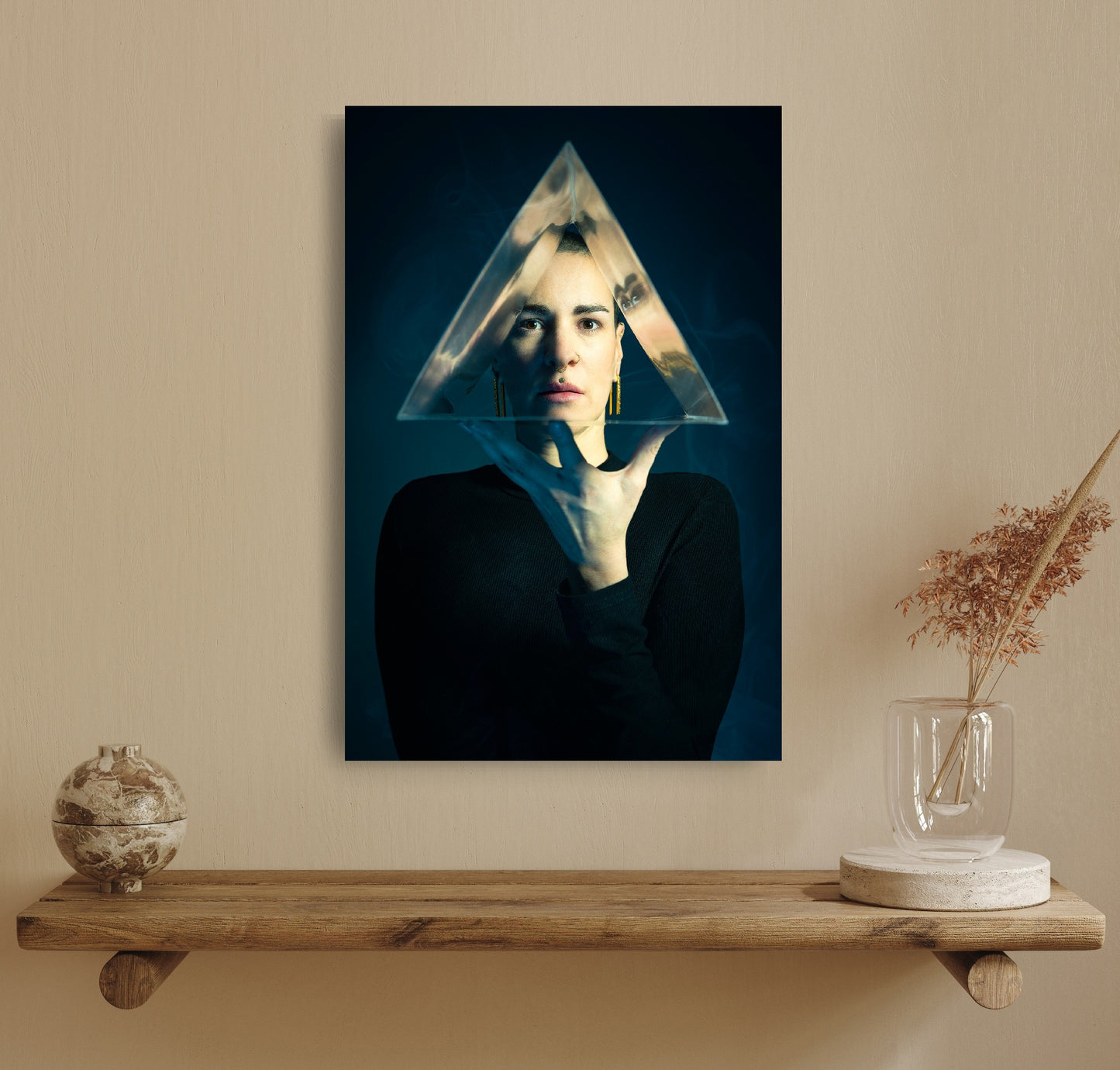 The Crown of Silence VII - Photographic Print on Dibond + American Box