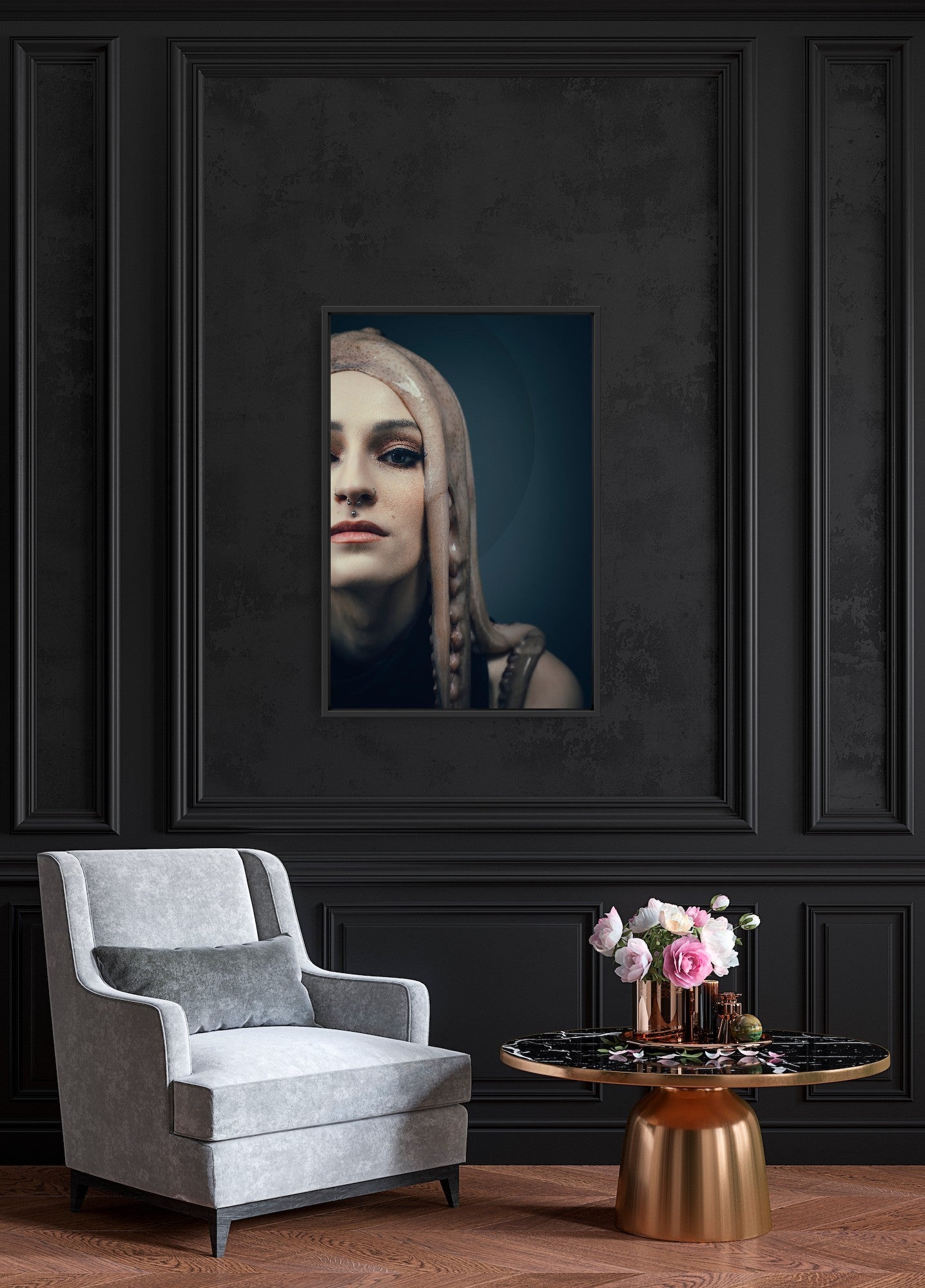 Symbiose - Tirage Photogaphique sur Dibond + Caisse américaine