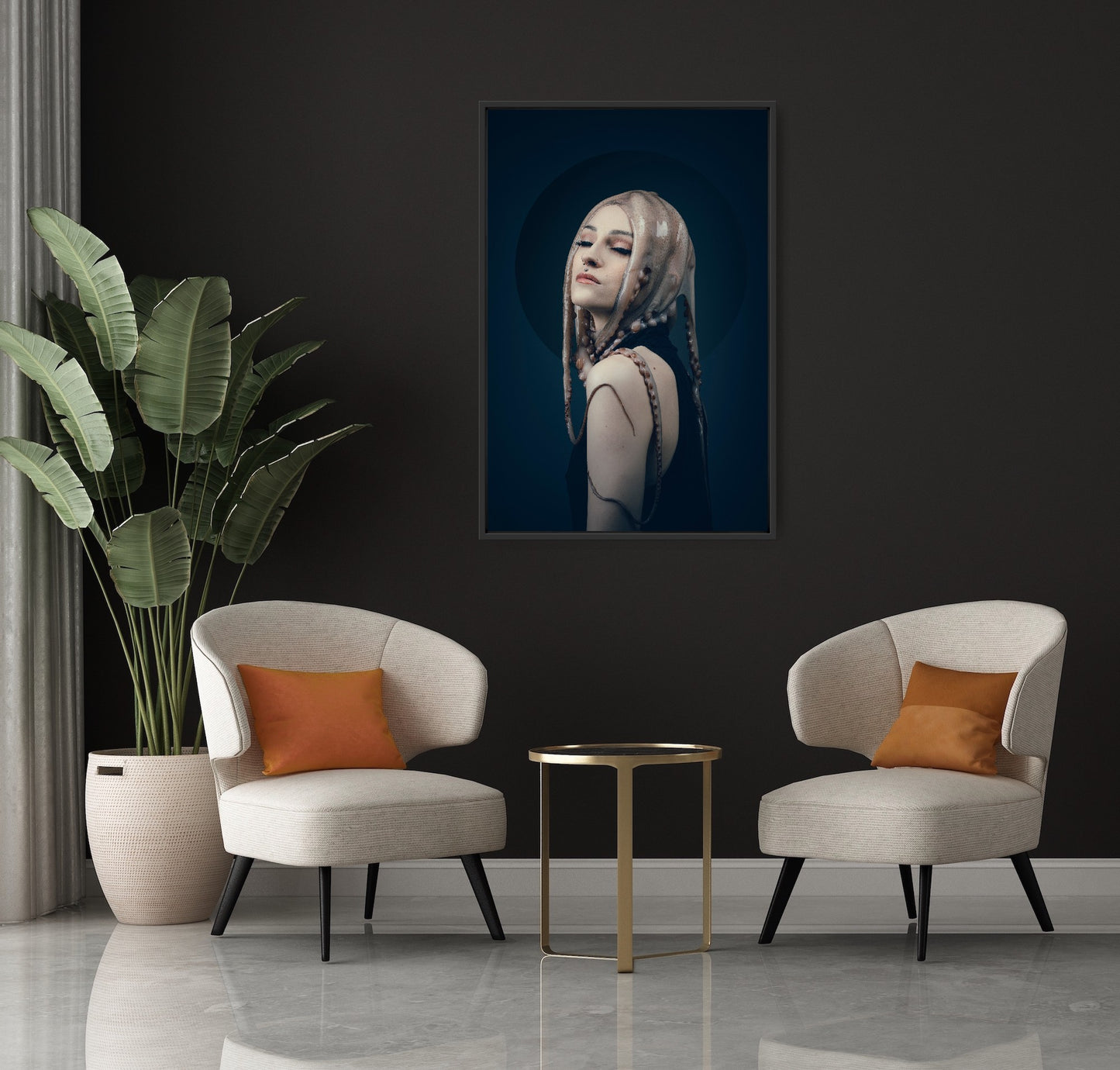 Symbiose II - Tirage Photogaphique sur Dibond + Caisse américaine