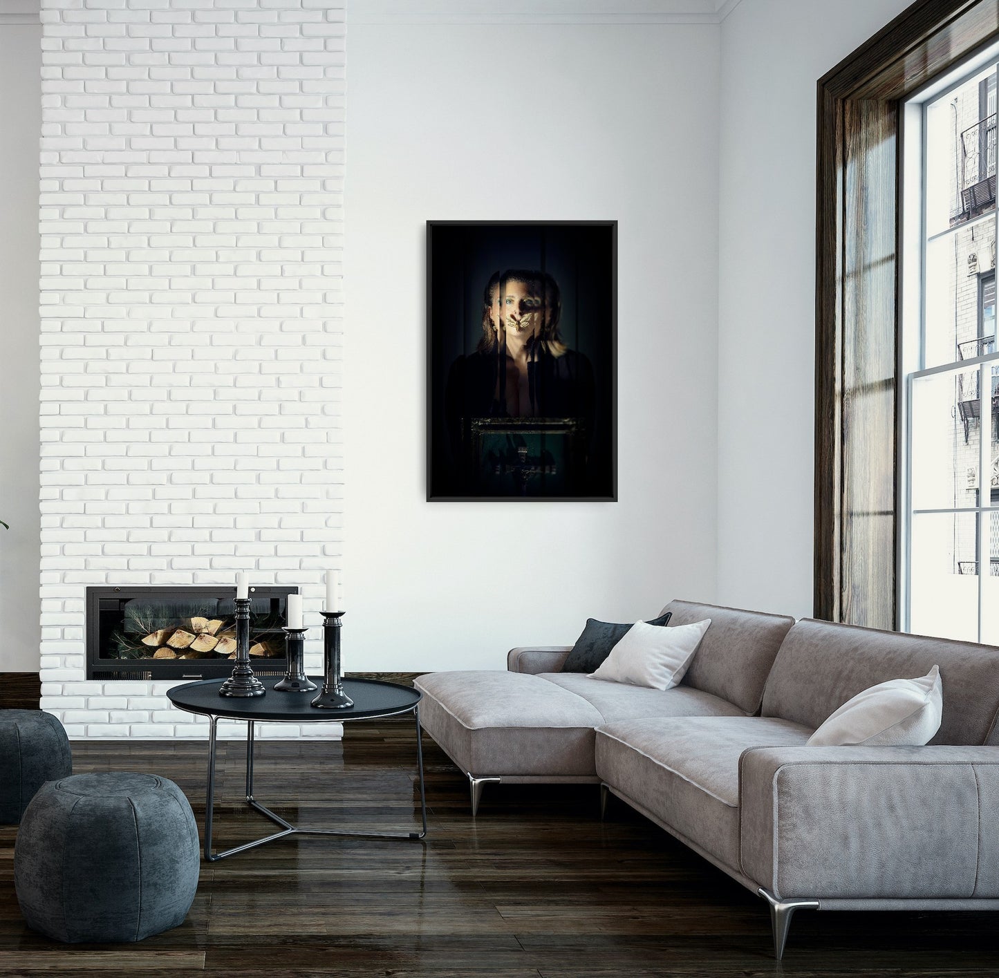 Murmurs - Tirage Photogaphique sur Dibond + Caisse américaine