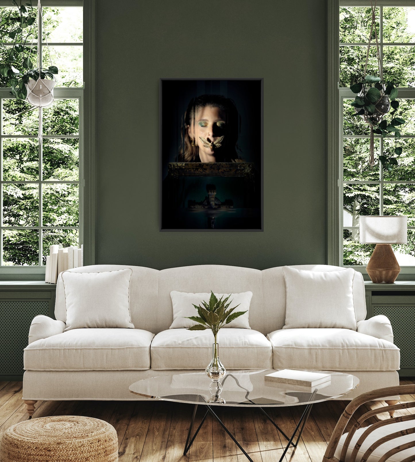 Murmurs II - Tirage Photogaphique sur Dibond + Caisse américaine