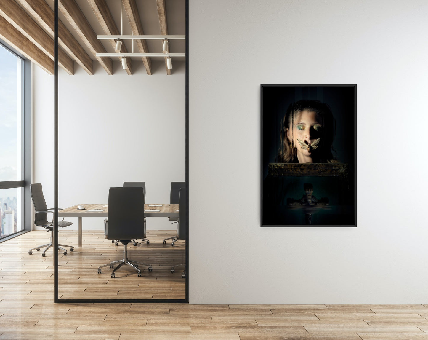 Murmurs II - Tirage Photogaphique sur Dibond + Caisse américaine