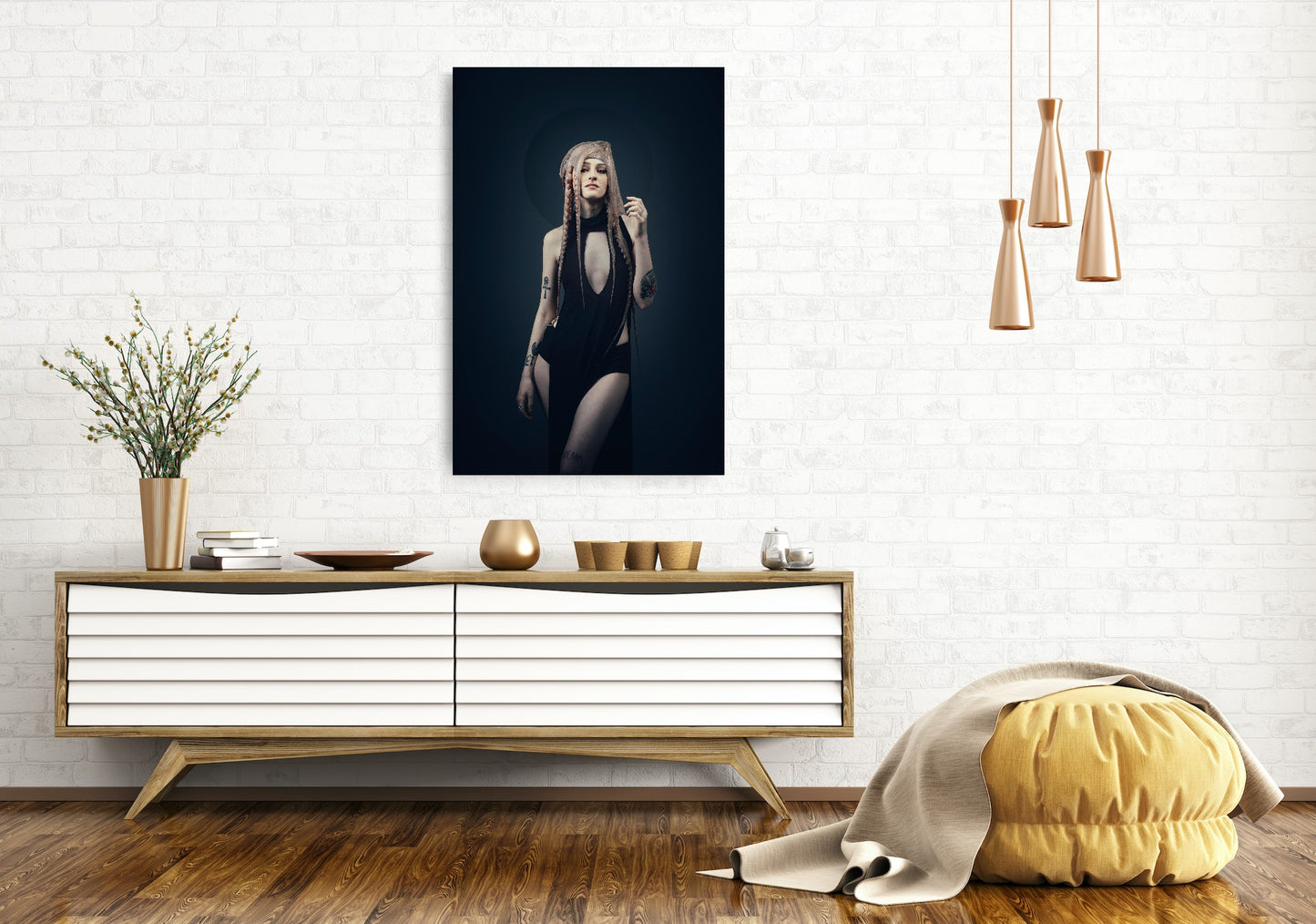 Symbiose III - Tirage Photogaphique sur Dibond + Caisse américaine