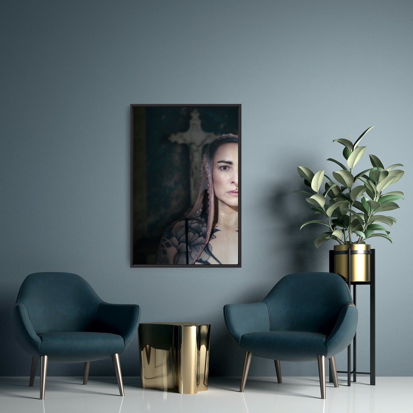 The Echo - Tirage Photogaphique sur Dibond + Caisse américaine