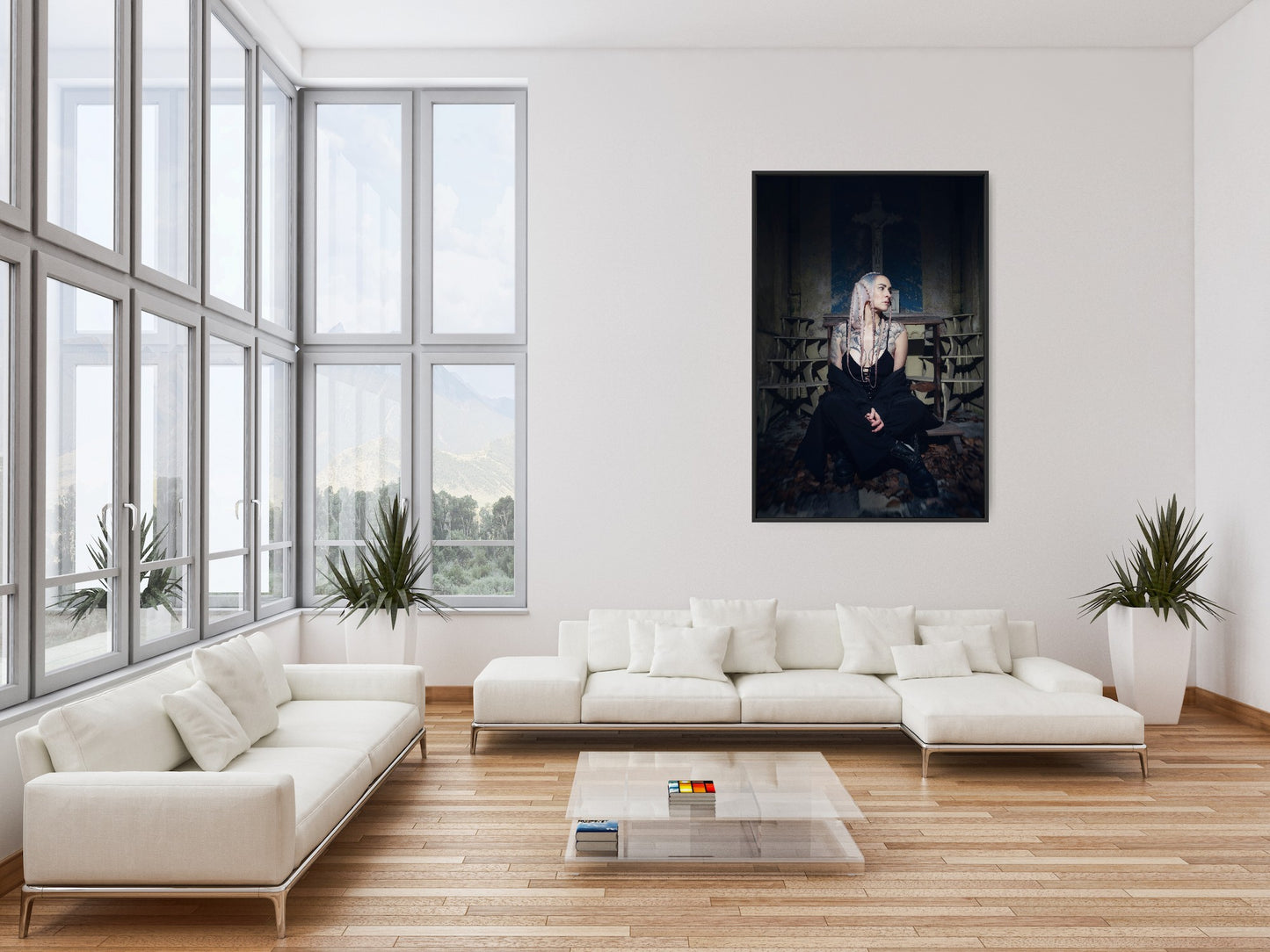 The Echo V - Tirage Photogaphique sur Dibond + Caisse américaine