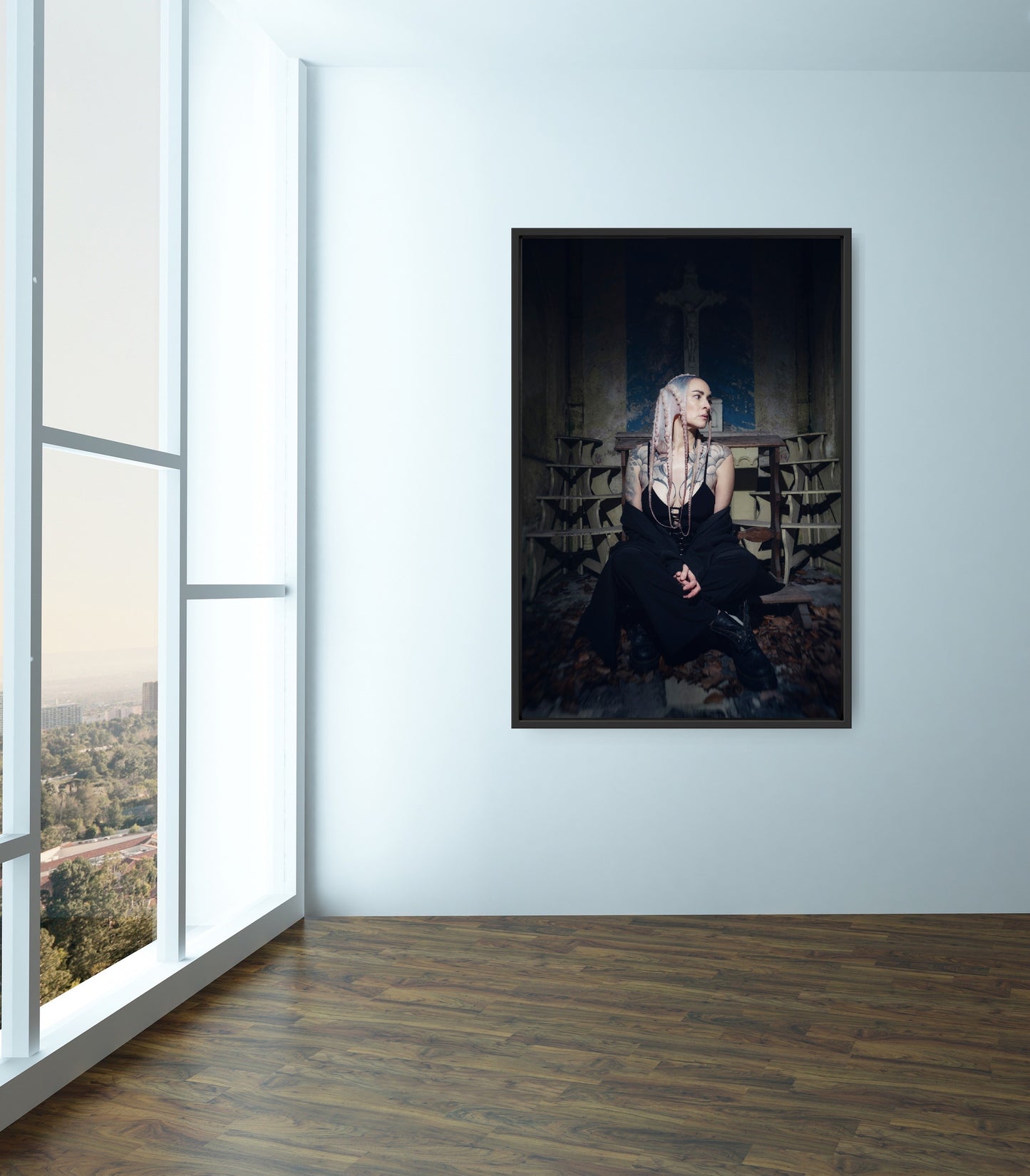 The Echo V - Tirage Photogaphique sur Dibond + Caisse américaine