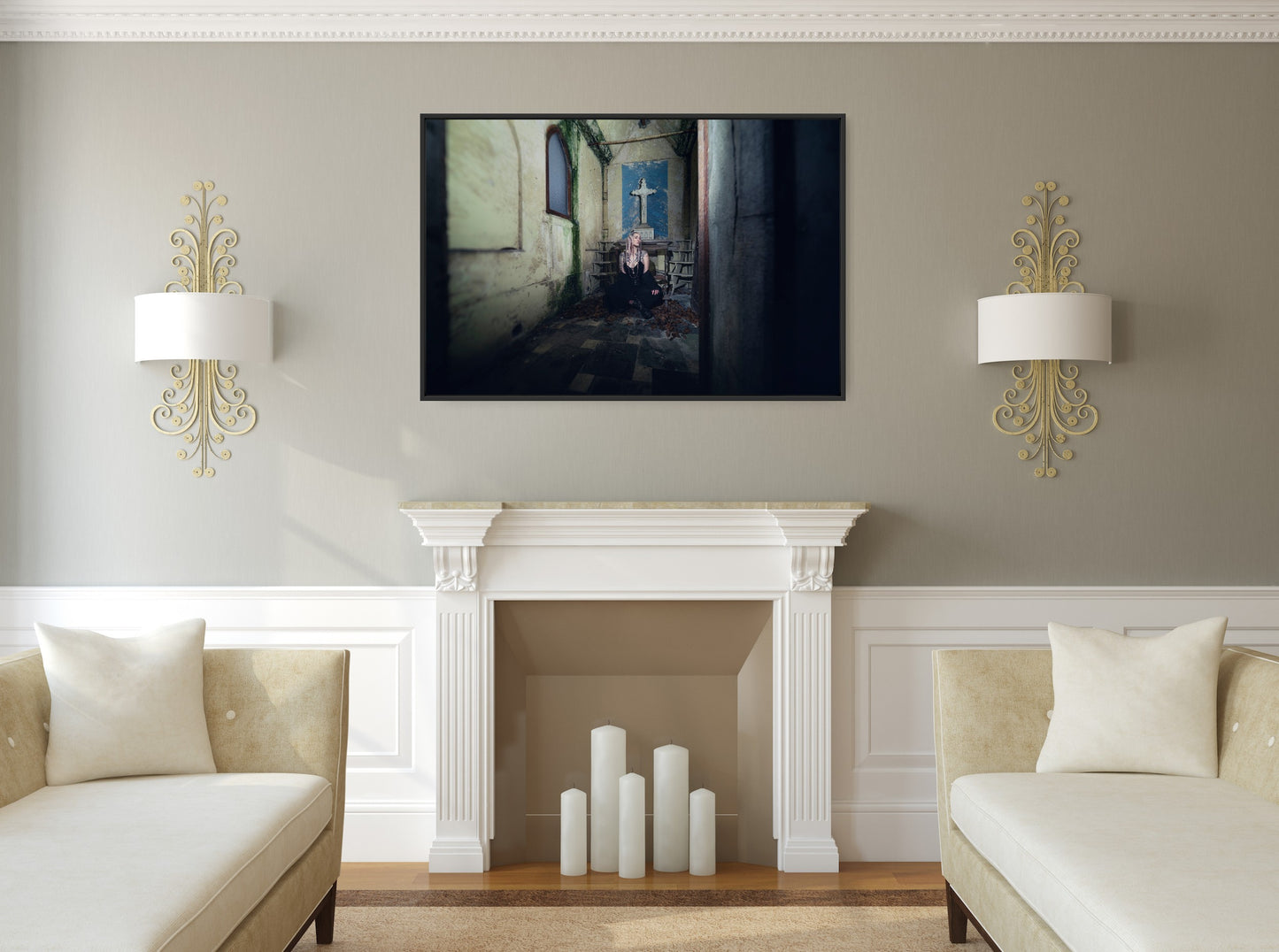 The Echo IV - Tirage Photogaphique sur Dibond + Caisse américaine