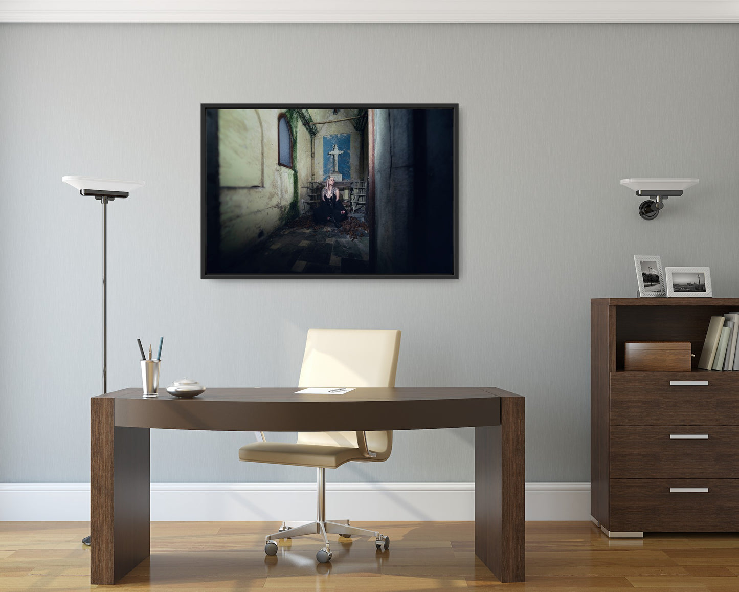 The Echo IV - Tirage Photogaphique sur Dibond + Caisse américaine