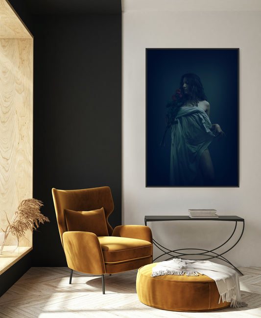 Silent Blooms - Tirage Photographique sur Dibond + Caisse américaine