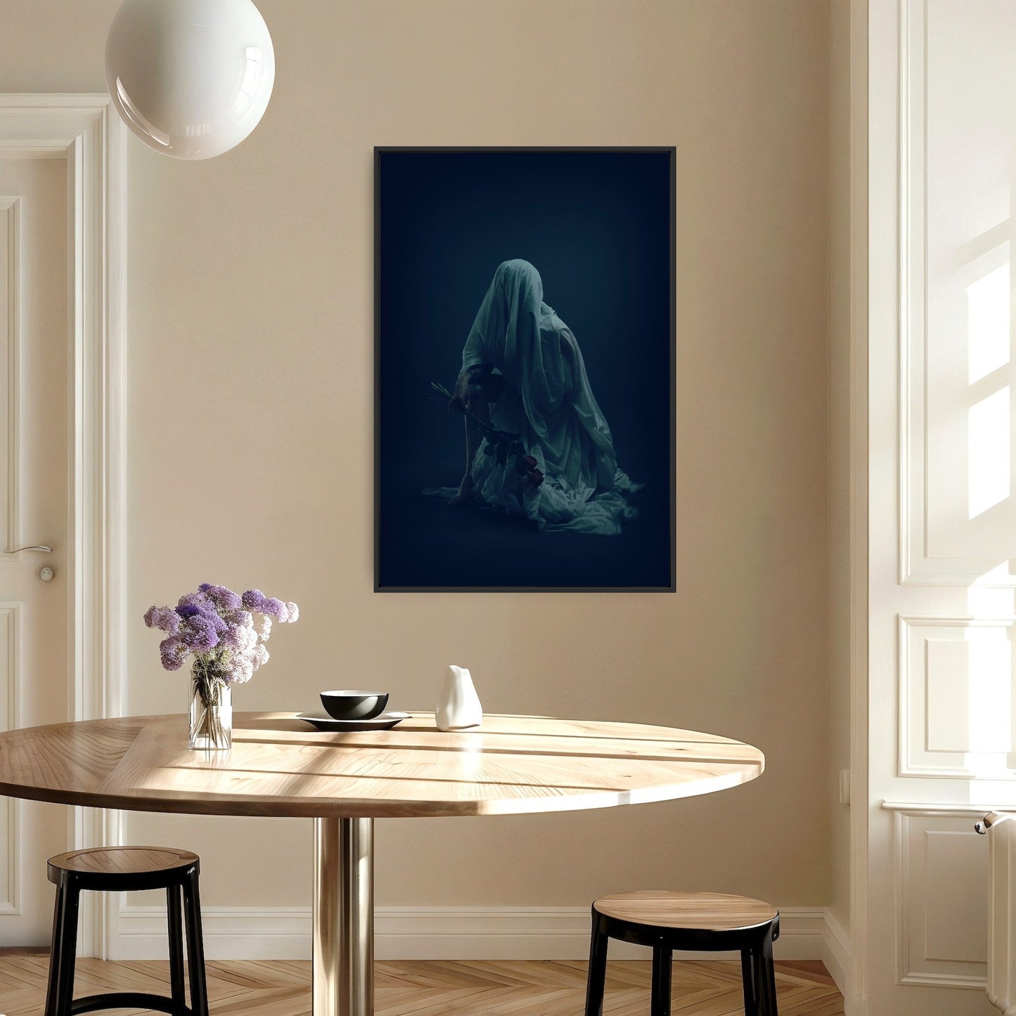 Silent Blooms II - Tirage Photographique sur Dibond + Caisse américaine