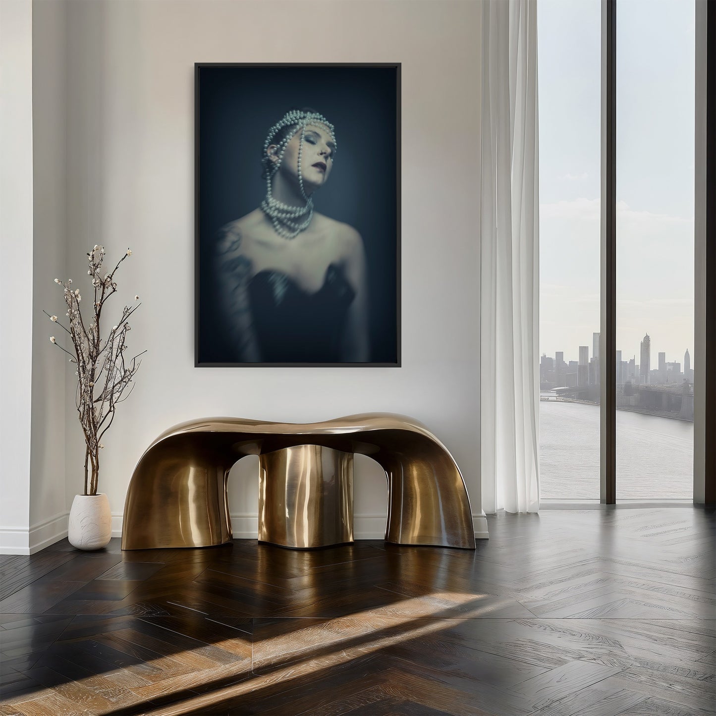 Devotion III - Tirage Photographique sur Dibond + Caisse américaine