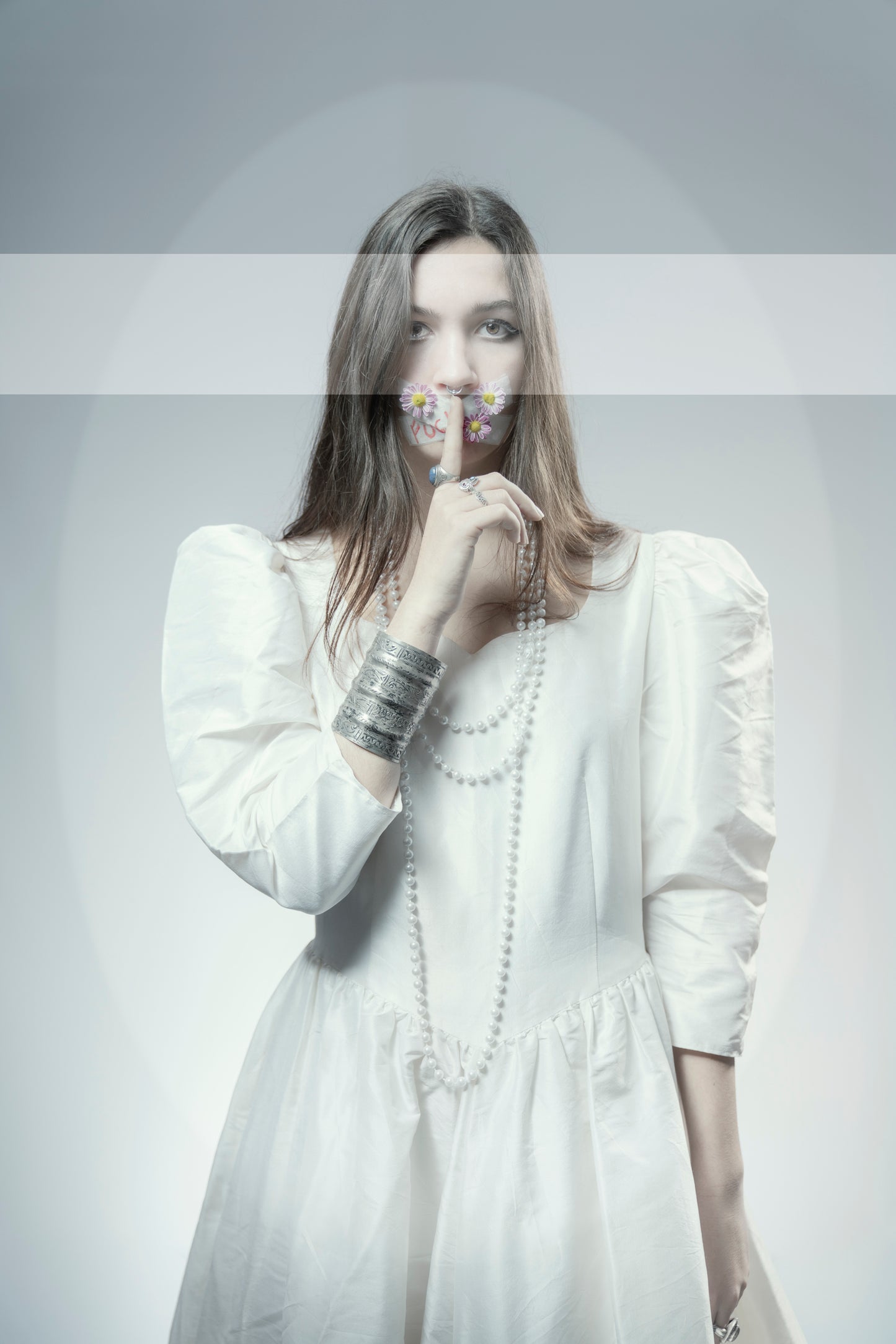 Flowers II - Tirage Fine-Art sur Dibond + Caisse américaine