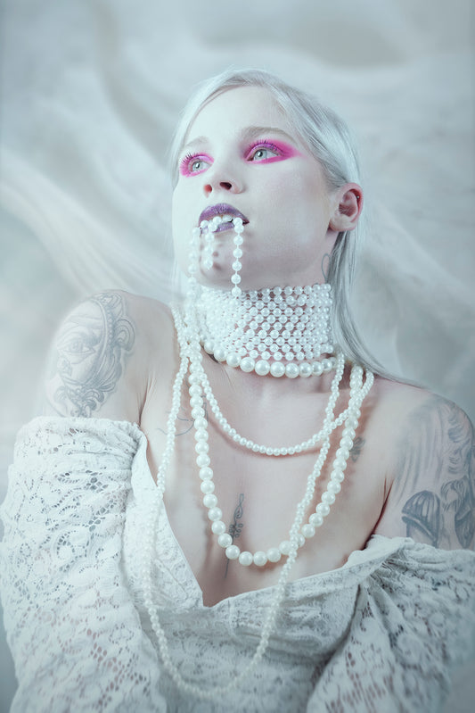 White pearls