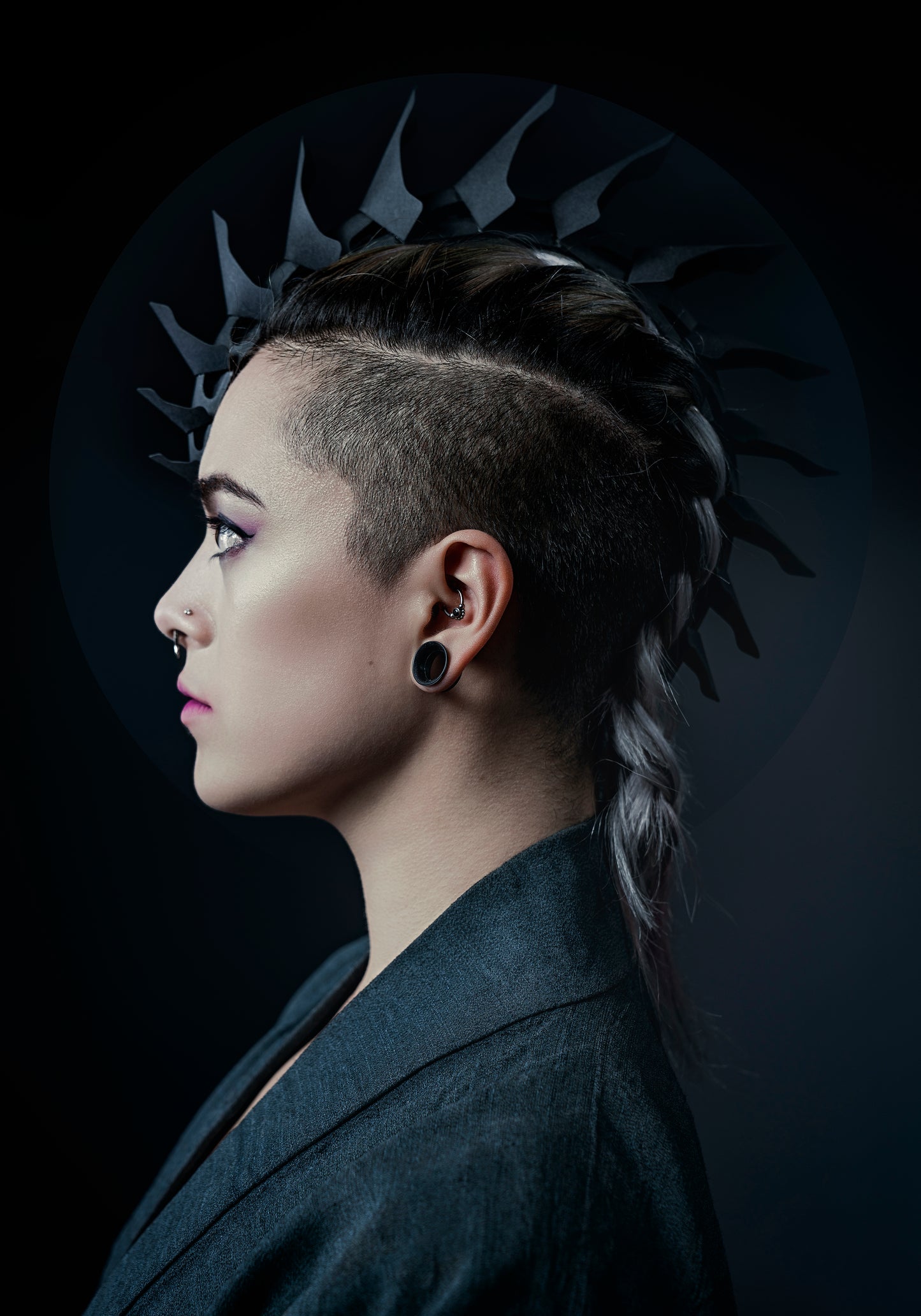 Punk - Fine Art Print on Dibond + American Box Frame